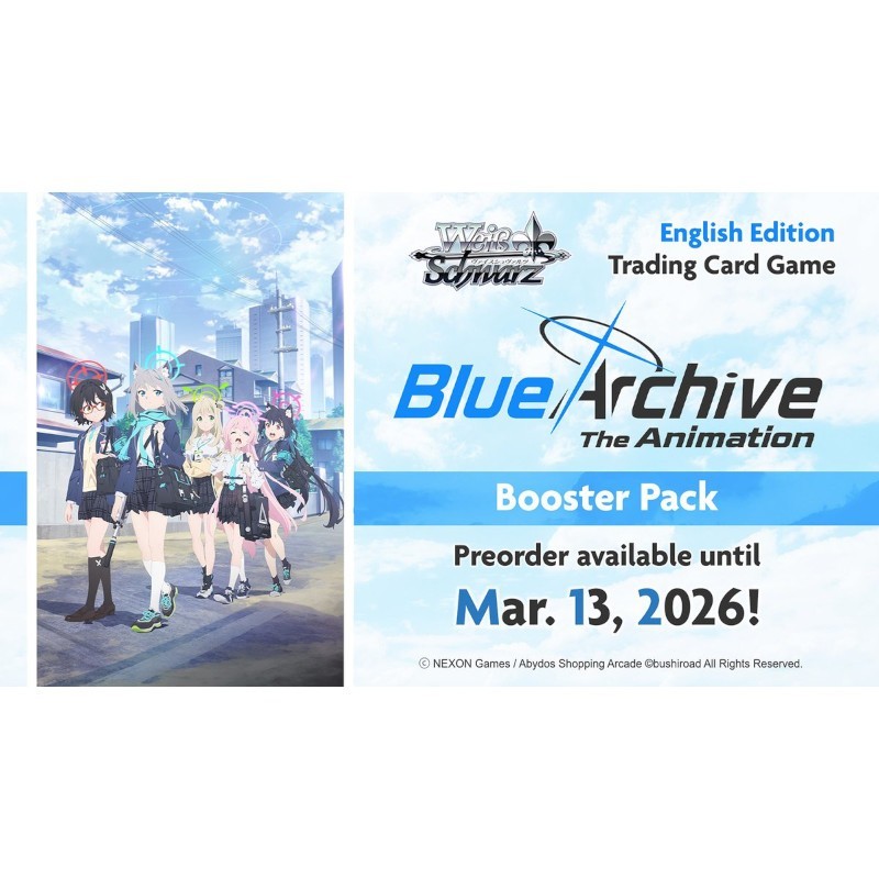 Blue Archive The Animation Booster box