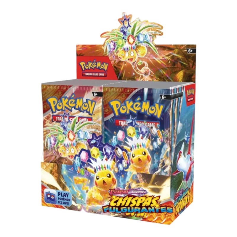 Caja de Pokémon Chispas Fulgurantes