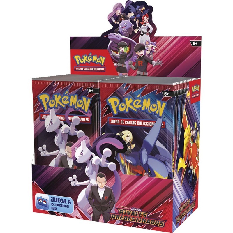 Pokémon Rivales Predestinados booster box