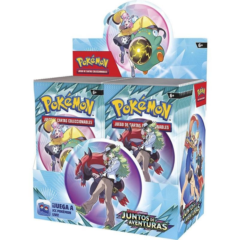 Pokémon Juntos de Aventuras booster box